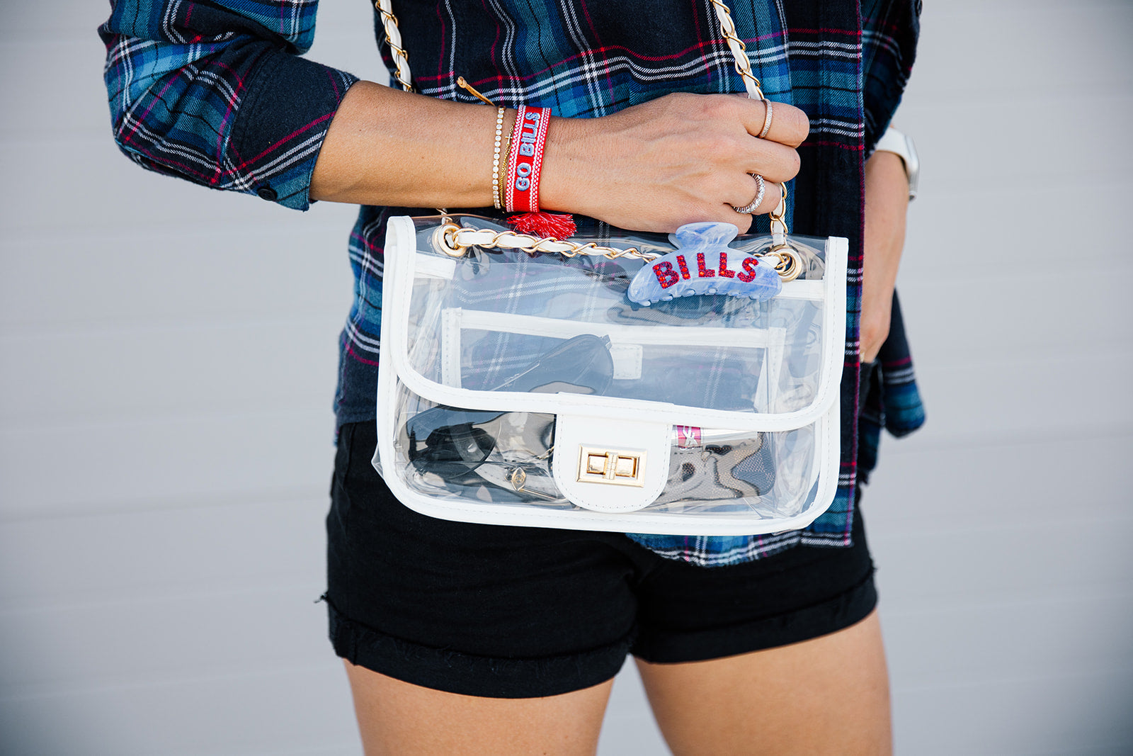 Embroidered Tassel Bracelet- NFL