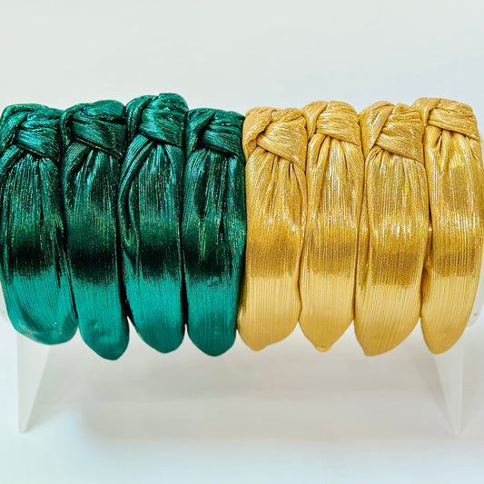 Tinsel Knotted Headbands