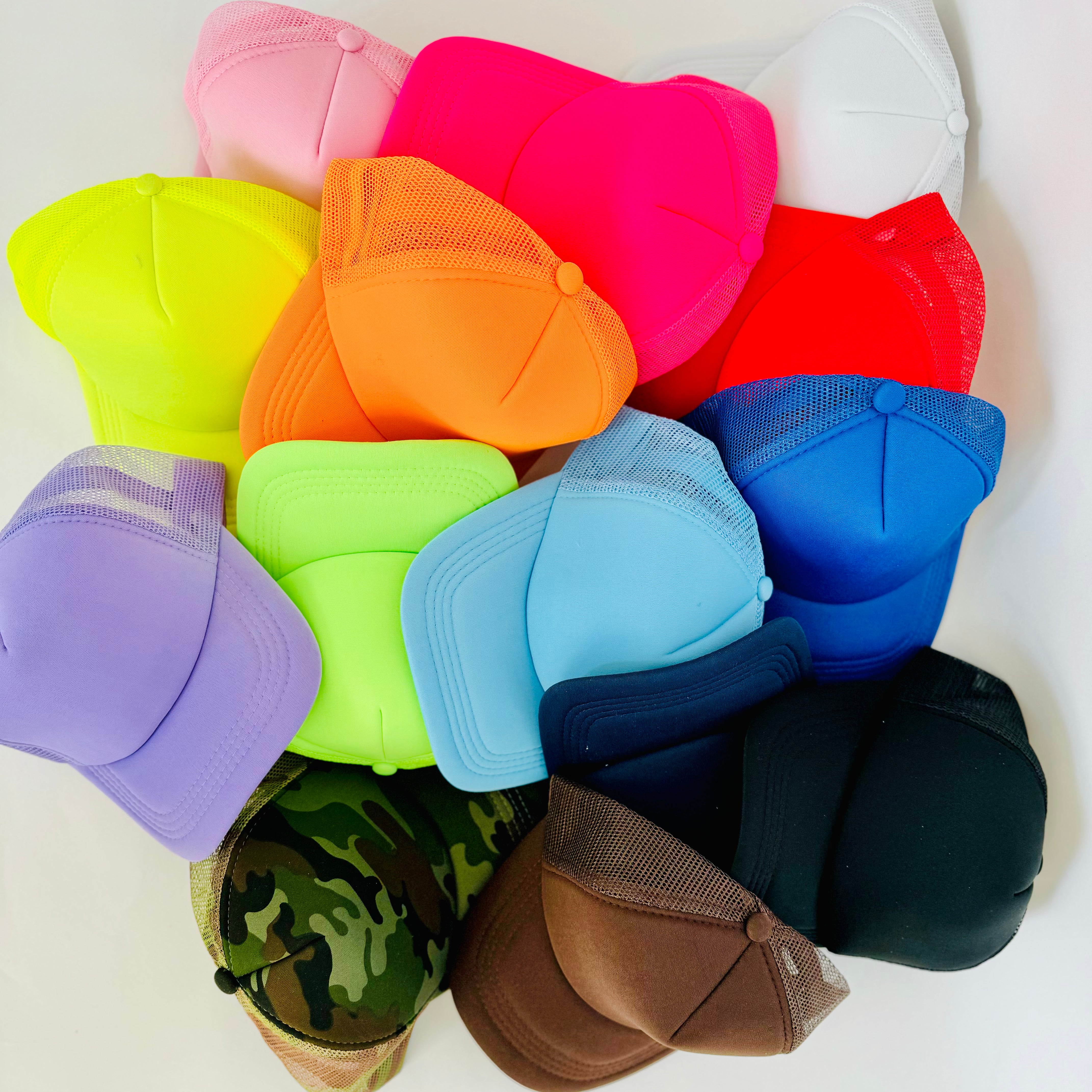 Hat - Neon Trucker Customizable