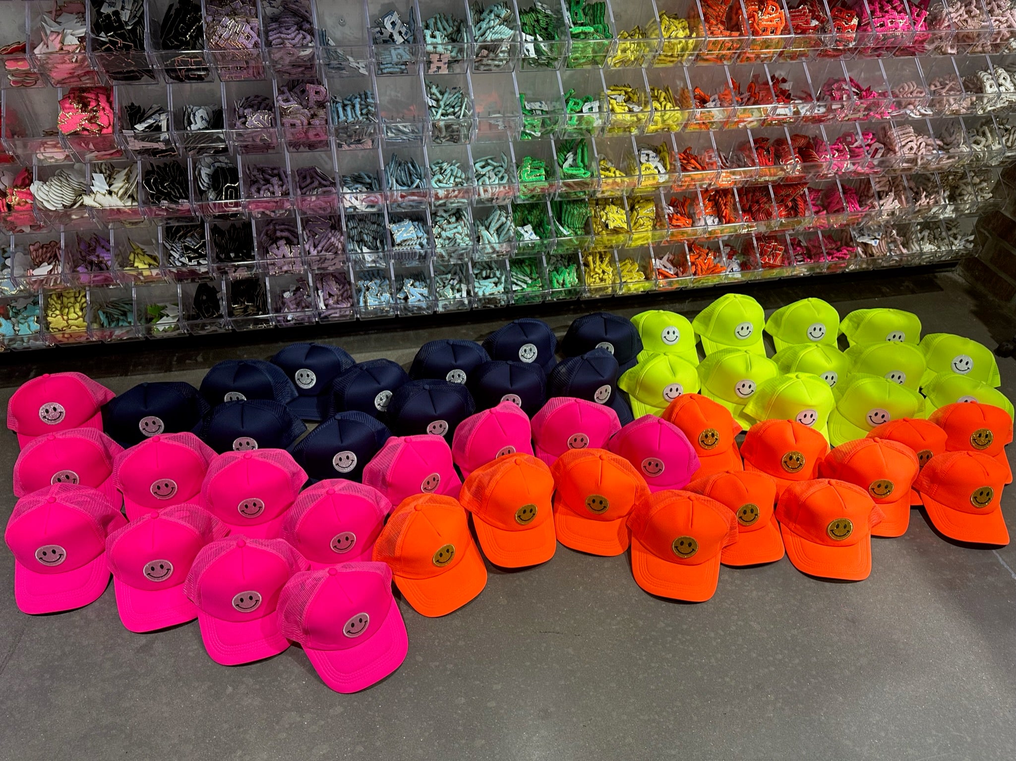 Hat - Neon Trucker Customizable