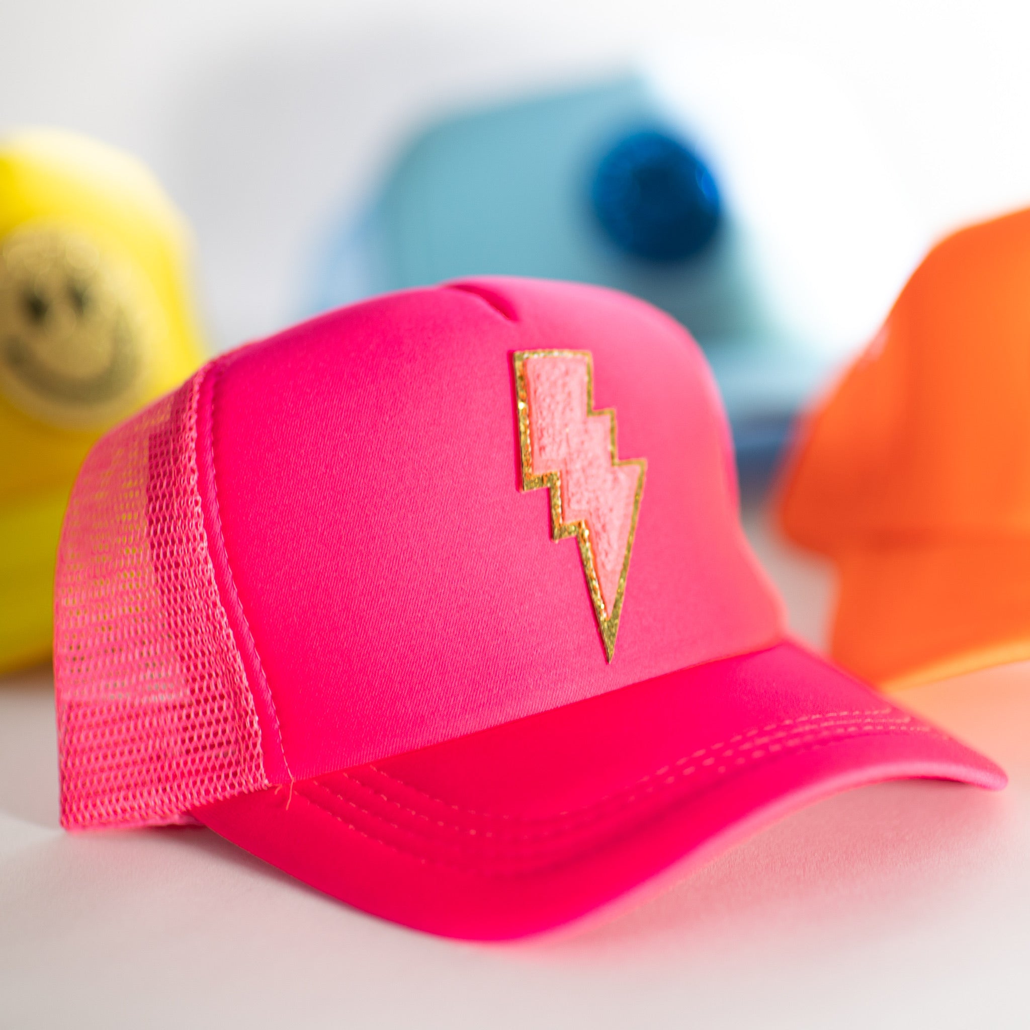 Hat - Neon Trucker Customizable