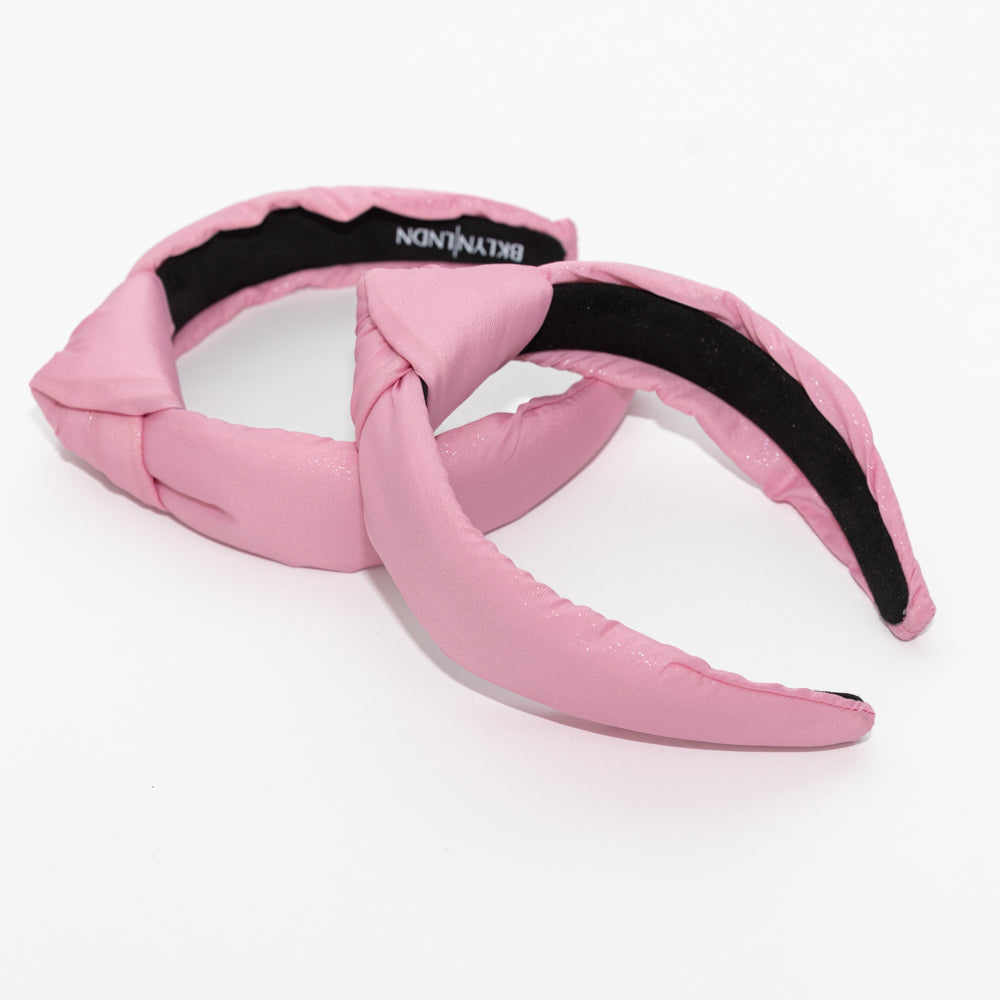 Knotted Headband- Pink Sparkle