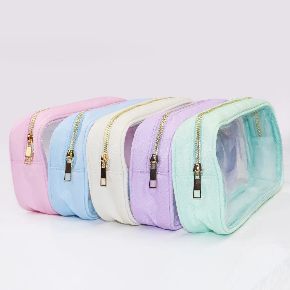 Clear deals makeup bag